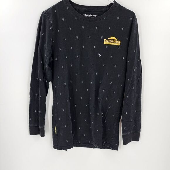 Dutch bros coffee long sleeve shirt medium logo - Picture 1 of 4